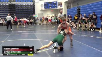 106 lbs Cons. Round 1 - Charlie Entenmann, EVERGREEN vs Markus Ottinger, Dowagiac Union HS