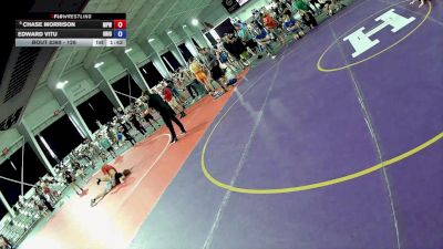 126 lbs Cons. Round 3 - Chase Morrison, Michigan Premier WC vs Edward Vitu, Ohio
