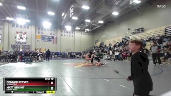 138 lbs Cons. Round 6 - Matt Bryant, Green Hills vs Connor Reeves, Springfield