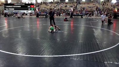 50 lbs Champ. Round 1 - Eli Primm, Commanders WC vs Charlie Goodwin, Bradley Pride WC
