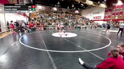 155 lbs Cons. Round 2 - Dakota Trees, Lyman vs Elizabeth Mullen, Rawlins