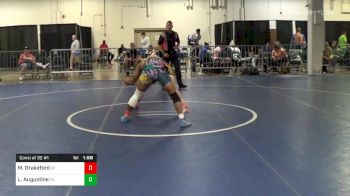 Match - Markeith Drakeford, Sc vs Luca Augustine, Pa