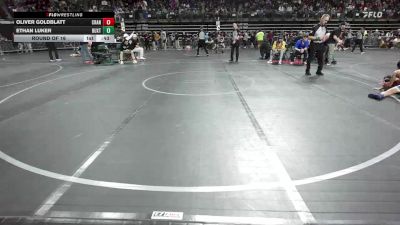 85 lbs Round Of 16 - Oliver Goldblatt, Cranford vs Ethan Luker, Buxton (NJ)