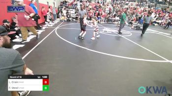 55 lbs Round Of 16 - Luke Crain, Skiatook Youth Wrestling vs Fletcher Vencl, Verdigris Youth Wrestling