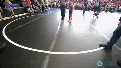 75 lbs Rr Rnd 1 - Isabella Vaughn, Skiatook Youth Wrestling vs Maraya Roberts, Muskogee Rougher Youth Wrestling