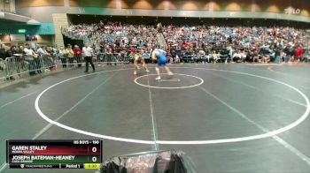 190 lbs Cons. Round 1 - Joseph Bateman-Heaney, Casa Grande vs Garen Staley, Moapa Valley