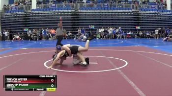157 lbs Cons. Round 5 - Ebrahim Murry, Franklin vs Trevor Weyer, LIBERTY-BENTON
