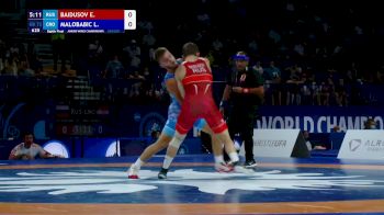 72 kg Round Of 16 - Evgenii Baidusov, RUS vs Luka Malobabic, Cro