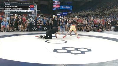 115 lbs Champ. Rd Of 32 - Allison Patten, Rhode Island vs Andrea Acheampong, Ohio
