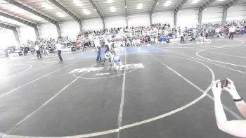 50 lbs Quarterfinal - Nalu Sylva, Black Hills Wr Ac vs Hunter Vaughn, Mini Avengers