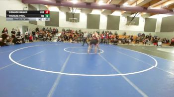 Boys 146 lbs Quarterfinal - Connor Miller, Chico Boys vs Thomas Paul, Foothill Boys