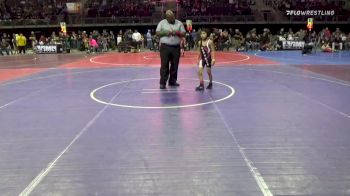 66 lbs Consi Of 8 #1 - Jacobi Gonzales, Espanola Junior Wrestling vs Isaiah Abeyta-Peru, Cobre Youth Wrestling