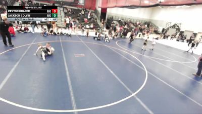 50-51 lbs Round 2 - Peyton Draper, Roy Wrestling Club vs Jackson Colvin, Roy Wrestling Club