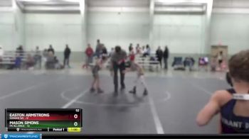 52 lbs Round 3 (3 Team) - Mason Simons, PA Alliance vs Easton Armstrong, Ranger WC