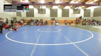 Girls 137 lbs Cons. Semi - Eliana Lucatero, Corning Girls vs Morgan Rogers, Chico Girls