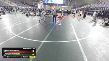 132 lbs Semifinal - Jackzen Rairdon, CO vs Teegan Vasquez, MT