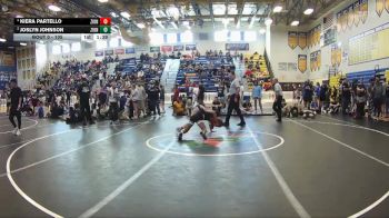 105 lbs Semifinal - Kiera Partello, SOT / DOZ vs Joslyn Johnson, Flagler Wrestling Club