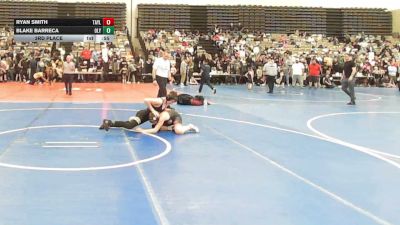 125-J lbs 3rd Place - Ryan Smith, Taylor Hammers vs Blake Barreca, Olympic