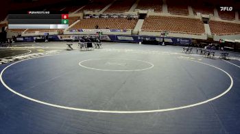 D1-126 lbs Champ. Round 1 - Caden Leyba, Mountain View (Mesa) High School vs Jacob Hawks, Higley High School