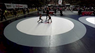 59 lbs Cons. Sub-semis - Arrow Ballon, Savage House Wrestling Club vs Ankido Peyour, Turlock Wrestling Club