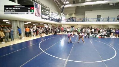 155-167 lbs Round 3 - Caroline Mecham, Sanderson Wrestling Academy vs Rianna Tate, RKDA