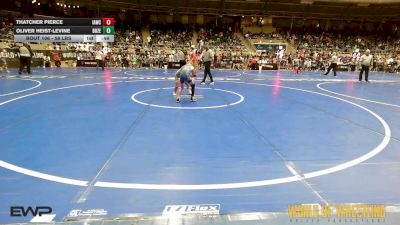 58 lbs Consi Of 16 #2 - Thatcher Pierce, Immortal Athletics WC vs Oliver Heist-Levine, Bozeman Wrestling Club