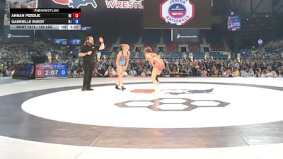 105 lbs Cons. Sub-rd Of 16 - Annah Perdue, Nebraska vs Gabrielle Ruedy, New Jersey