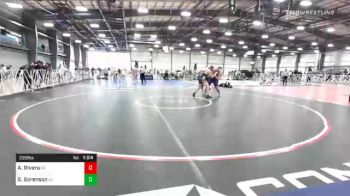 220 lbs Prelims - Alexander Rivera, PA vs Sam Sorenson, NY