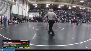 141 lbs Champ. Round 2 - Dean Noble, Western State Colorado University vs Lincoln Turman, Mary