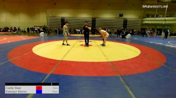 170A kg Final - Carter Baer, Gouverneur Wrestling Club vs Kamdyn Munro, Boom Ranch