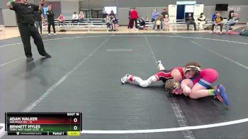 84 lbs Round 4 (10 Team) - Bennett Myles, Terps East Coast Elite vs Adam Walker, Wolfpack WC