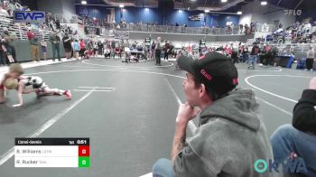 46 lbs Consolation - Bryer Williams, Locust Grove Youth Wrestling vs Reed Rucker, Tahlequah Wrestling Club