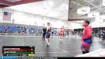170 lbs Cons. Round 2 - Logan Morehouse, OH vs Henry Feller, MI