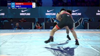 57 kg Round Of 16 - Vladimir Egorov, North Macedonia vs Changjun Park, South Korea