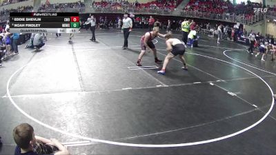 160 lbs Quarterfinal - Eddie Shevlin, CWO vs Noah Findley, Midwest Destroyers Wrestling Club