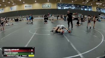 72 lbs Round 5 (6 Team) - Trevor Lindquist, Kardiac Kidz vs Trenton Hosom, CP Wrestling Academy