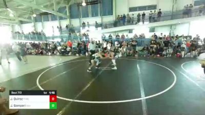 123 lbs Semifinal - Jesse Quiroz, Threshold WC vs Joseph Samperi, San Clemente YW