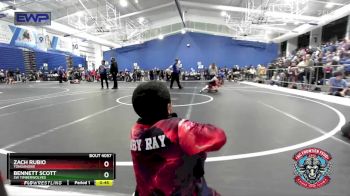 52 lbs 5th Place Match - Zach Rubio, Tonganoxie vs Bennett Scott, SW Timberwolves