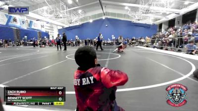 52 lbs 5th Place Match - Zach Rubio, Tonganoxie vs Bennett Scott, SW Timberwolves