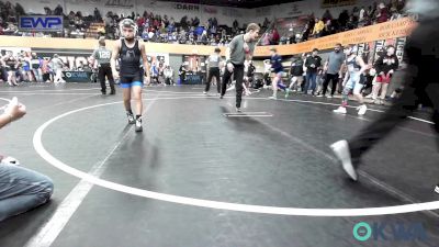 73 lbs Semifinal - Brady Roper, Lone Grove Takedown Club vs Isaias Galindo, Prodigy NDT