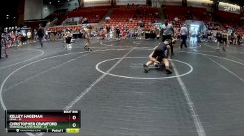 110 lbs Quarterfinal - Kelley Hageman, CPWA vs Christopher Crawford, Strongsville/Westshore