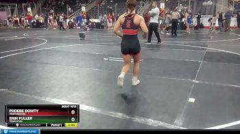 122 lbs Champ. Round 1 - Erin Fuller, Team Utah vs Phoebe Dowty, Team Indiana