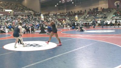 5A 170 lbs Quarterfinal - Afton Bridges, Greenwood High School vs Raziya Giddings, Arkansas High