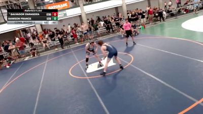 146-149 lbs Cons. Round 2 - Salvador Zaragoza, Lincoln Way Central vs Dawson France, Kettering