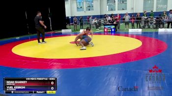 60kg Champ. Round 2 - Noah Sharkey, Dinos WC vs Yuel Kebrom, Jr Huskies