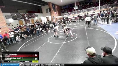 150 lbs Cons. Round 3 - Jedidiah Golightly, Hermiston vs Jayce Haynes, Kellogg