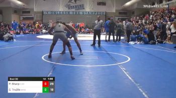 197 lbs 5th Place - Paul Sharp, Clovis North vs Chente Trujillo, Bakersfield