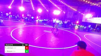 78 lbs Round Of 16 - Kruze Johnson, Unattached vs Lucas Slocum, Stout Wrestling Academy