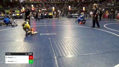 60 lbs Final - Bradey Bleich, Abington Heights vs Luca Sundo, Avonworth