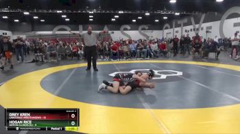 80 lbs Semis & 1st Wrestleback (8 Team) - Hogan Rice, Gotcha Illinois (IL) vs Drey Kren, LAW/Crass Wrestling(WI)
